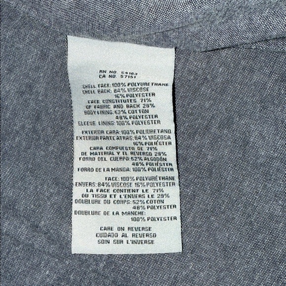 Levi's Faux Leather Trucker Jacket - Picture 6 of 8